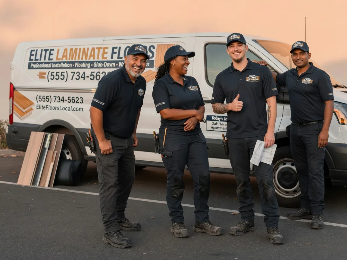 Laminate flooring installation company in Erhard, MN